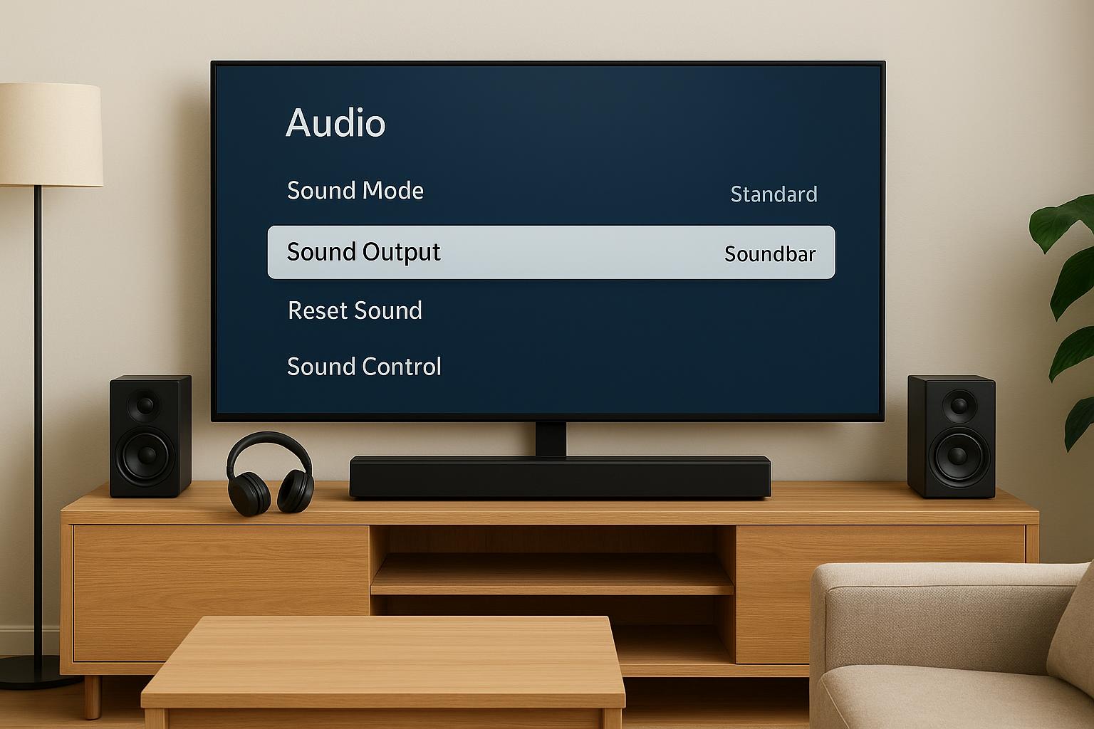 Come gestire in automatico il passaggio tra soundbar, casse e cuffie sulla smart TV