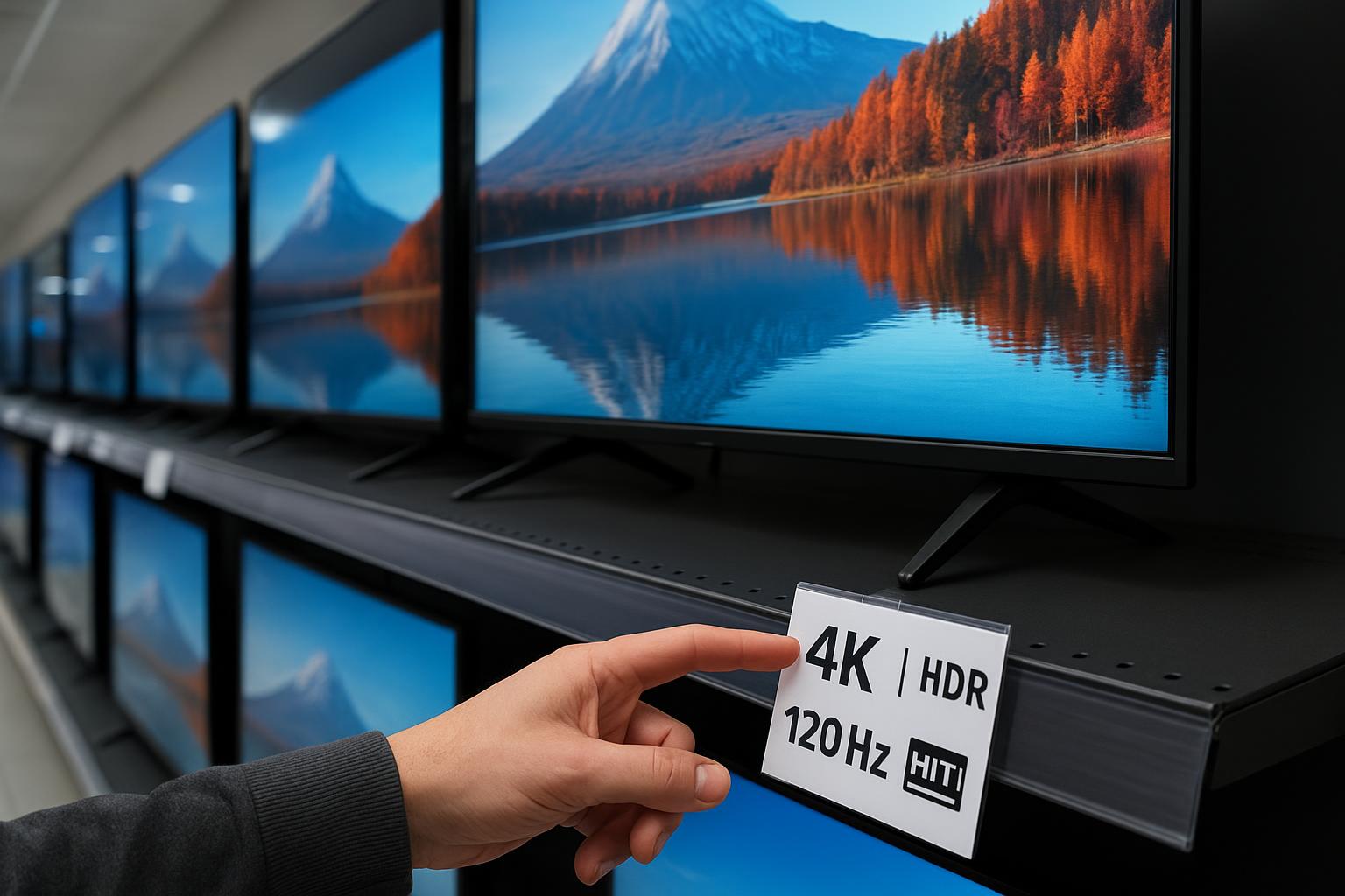 Come leggere una scheda tecnica di smart TV in negozio: sigle, icone e diciture marketing spiegate semplice