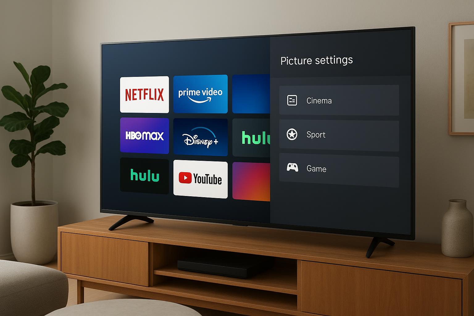 Come creare profili colore diversi sulle app di streaming senza toccare ogni volta le impostazioni della TV