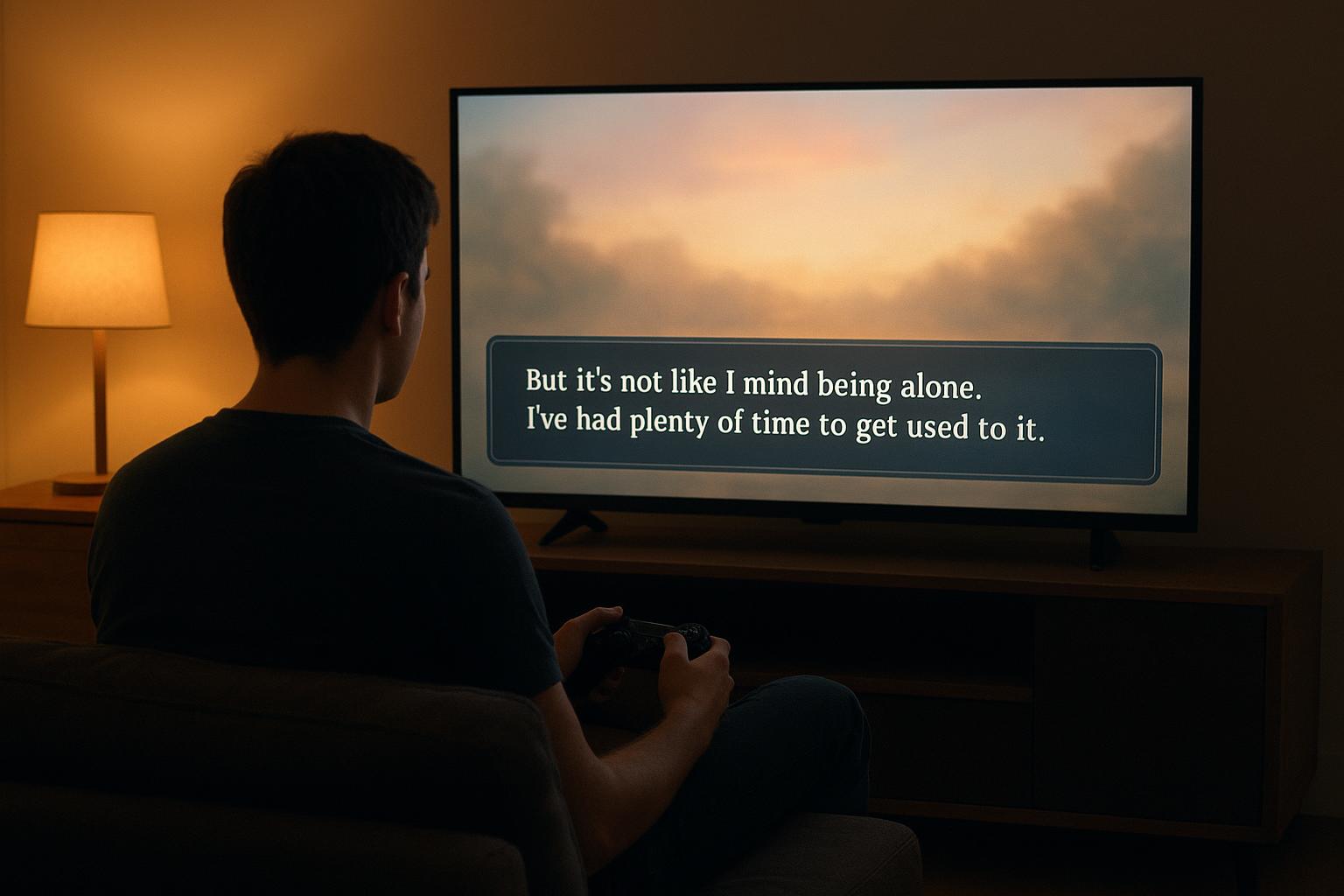 TV da gaming per visual novel e giochi story-driven: come scegliere lo schermo perfetto per leggere per ore