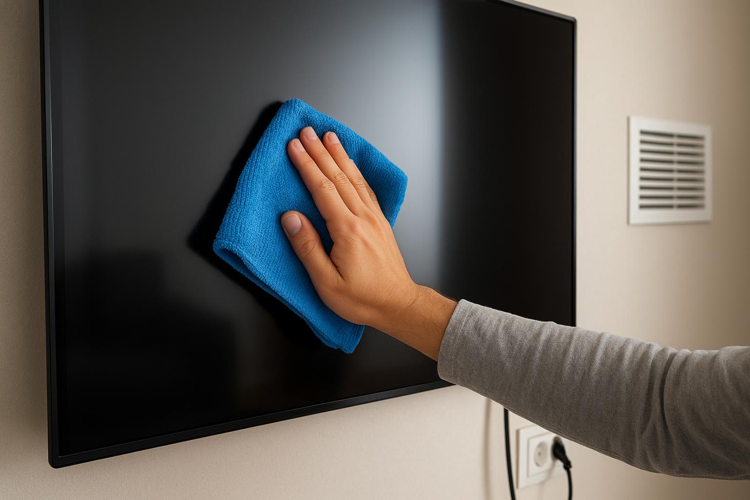 Come fare la manutenzione periodica della smart TV: pulizia, ventilazione e controlli da non trascurare