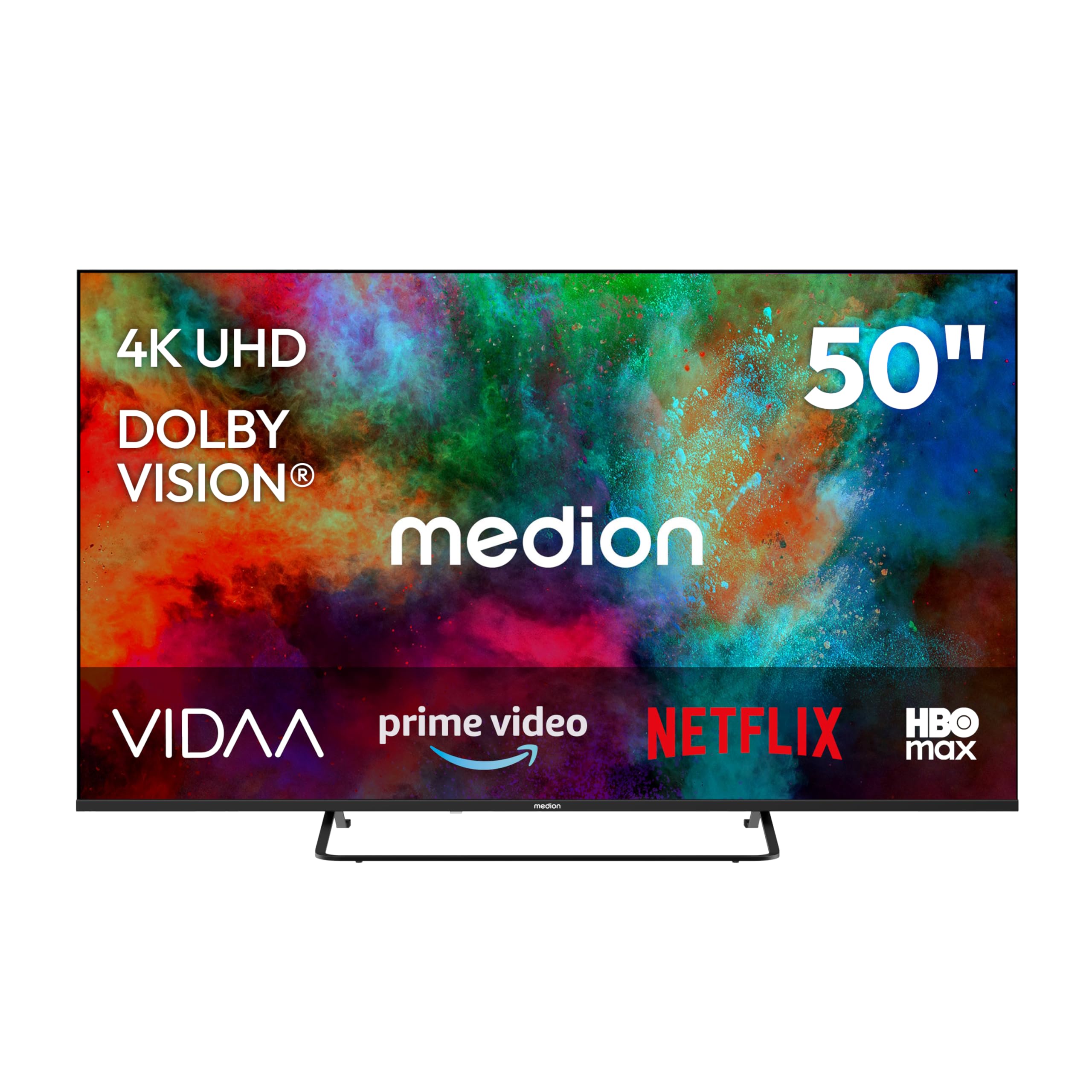MEDION 50″ Ultra HD Smart TV con Dolby Vision e Atmos: la 4K equilibrata per il salotto in sconto su Amazon