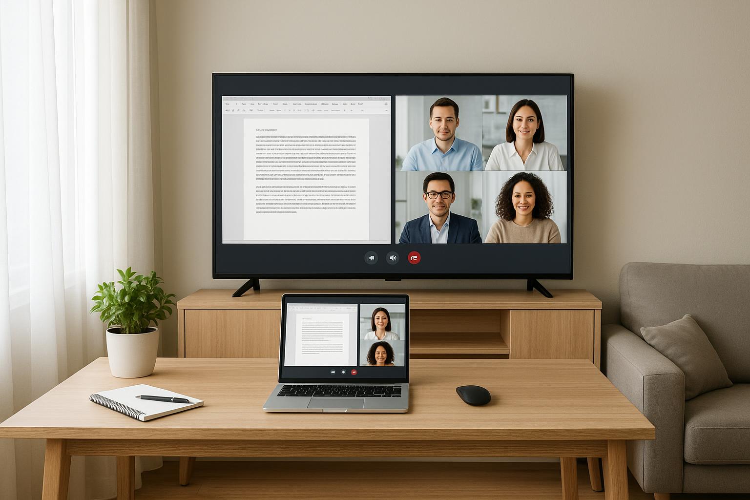 Smart TV 2026 per lavoro da casa e intrattenimento leggero: come scegliere un televisore che sostituisca anche il monitor
