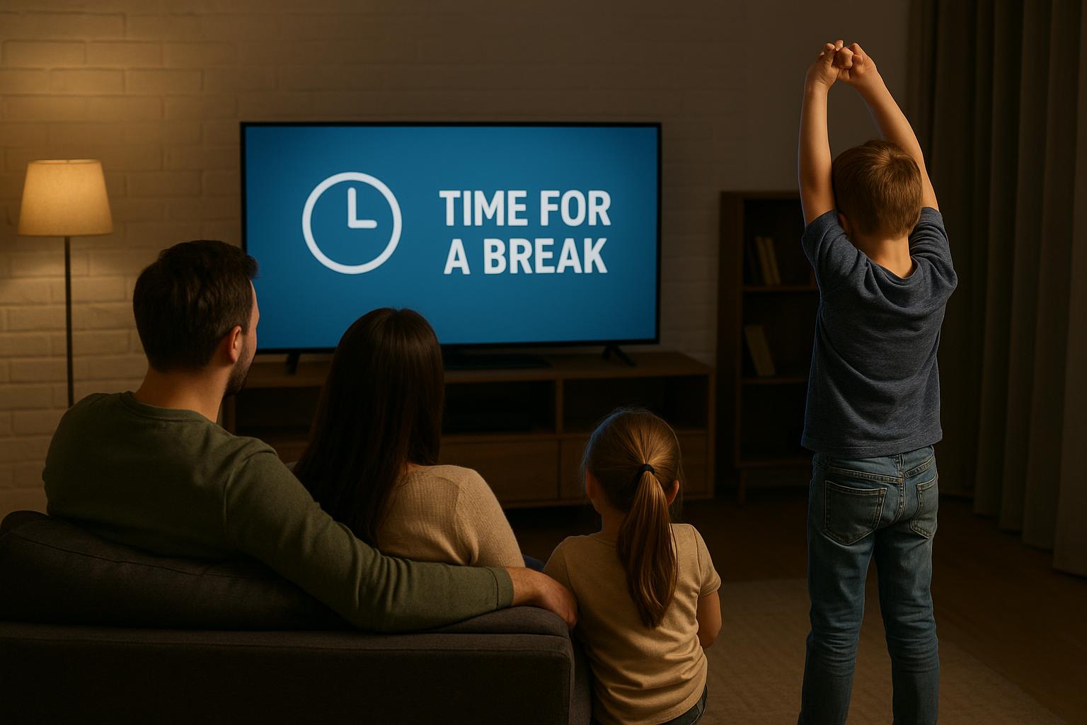Come impostare promemoria di pausa sulla smart TV per proteggere la vista di adulti e bambini