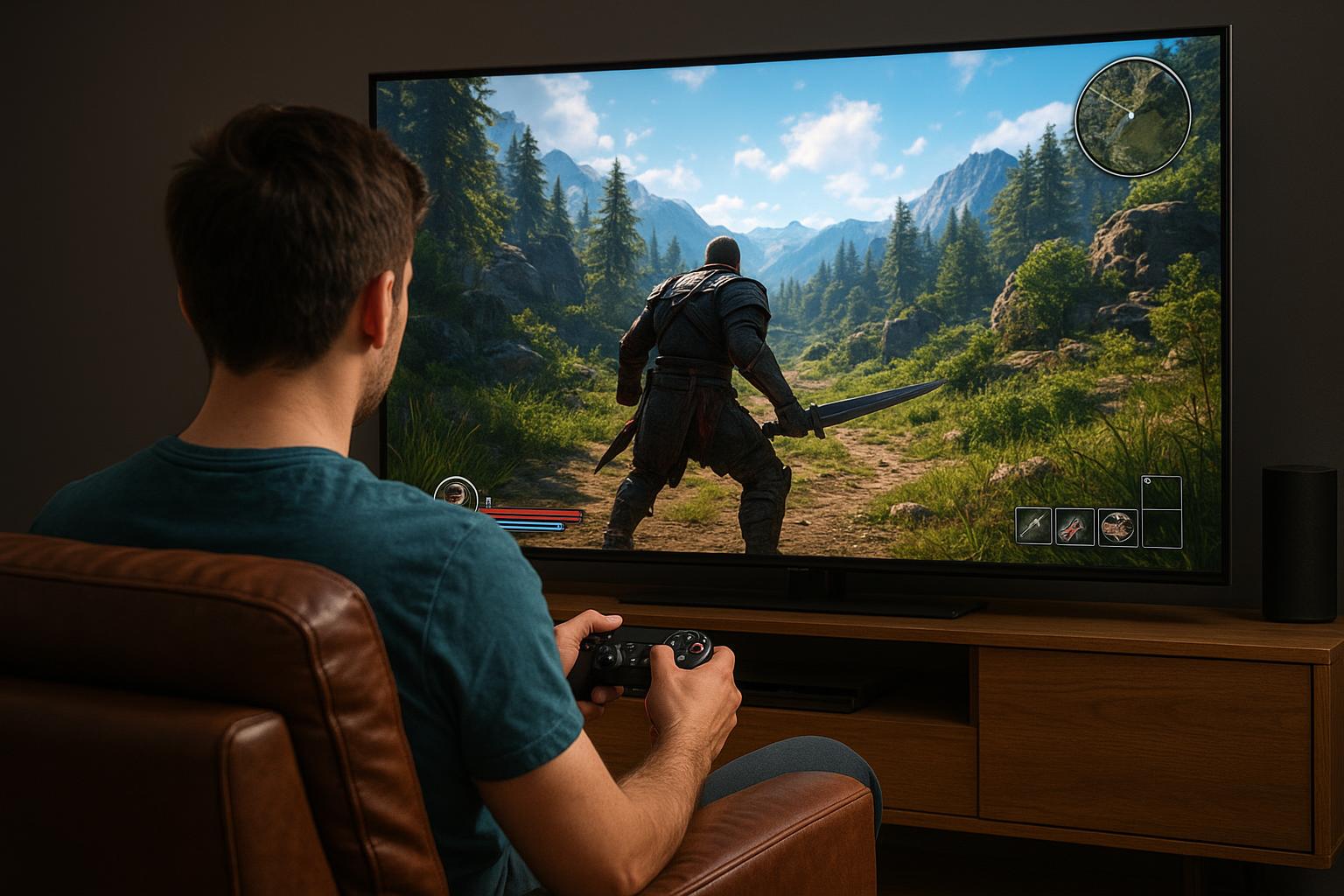 TV da gaming con upscaling AI dedicato ai videogiochi: come funziona e quando fa la differenza