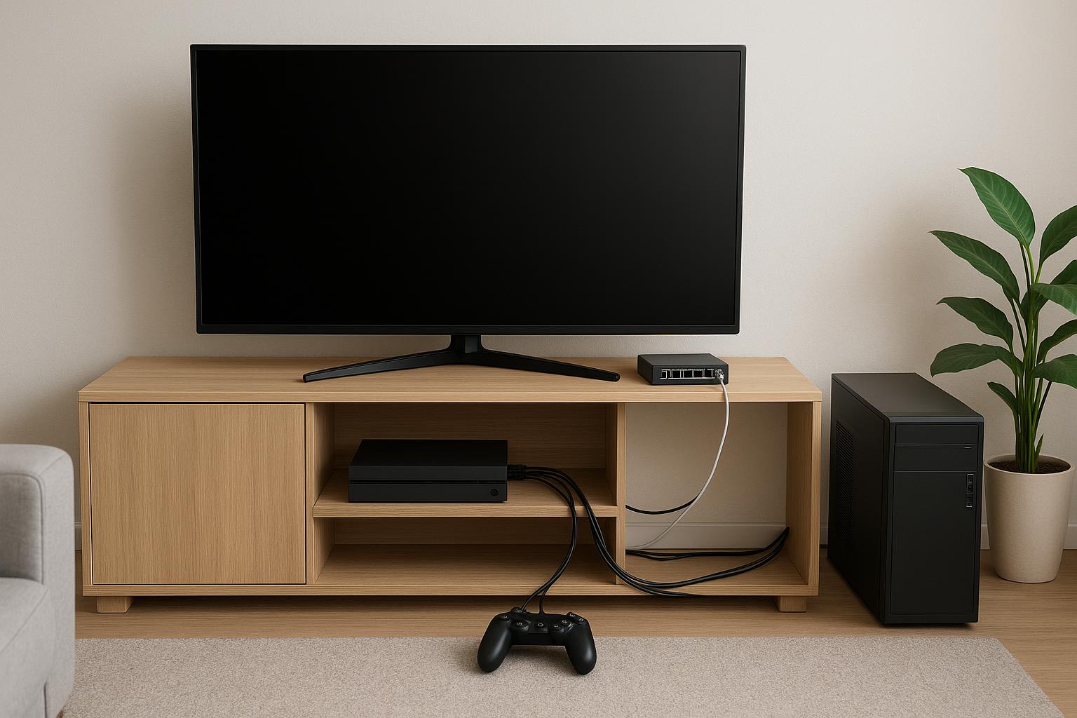 Come creare una rete cablata dedicata alla smart TV usando uno switch economico