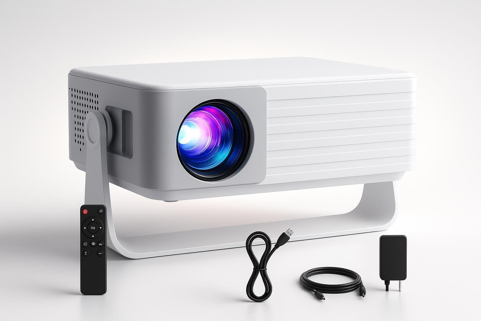 AKIYO O1 WiFi proiettore portatile, videoproiettore 4K supportato con Bluetooth a prezzo top su Amazon