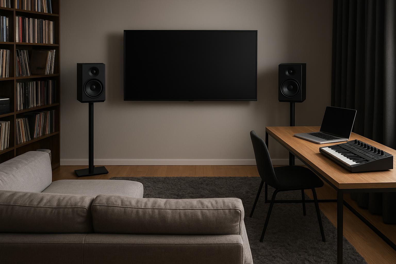 Home cinema e home studio insieme: come integrare smart TV e impianto musicale