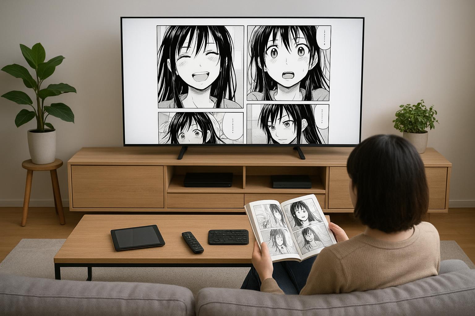 Come usare la smart TV per leggere fumetti e manga digitali in modo comodo