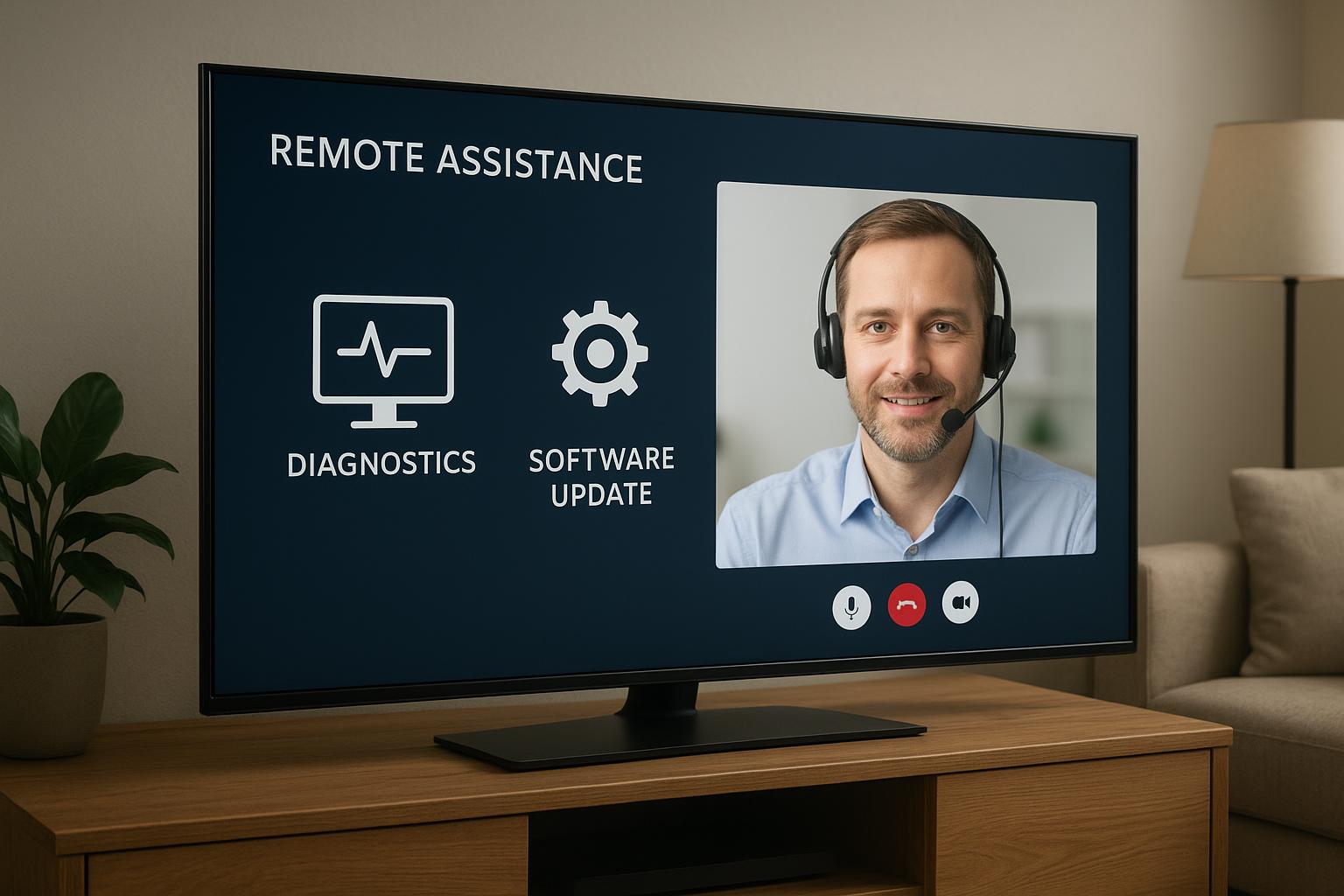 Smart TV e assistenza tecnica remota nel 2026: come funzionano diagnosi, interventi online e aggiornamenti di manutenzione