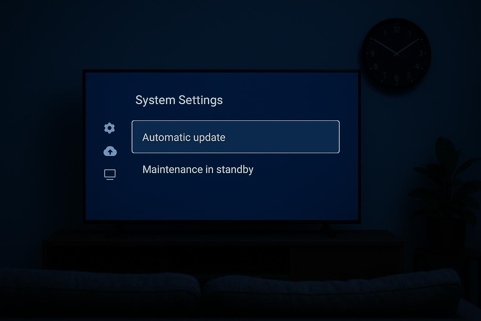 Come programmare aggiornamenti e manutenzione della smart TV di notte: impostazioni da controllare su tutti i principali sistemi