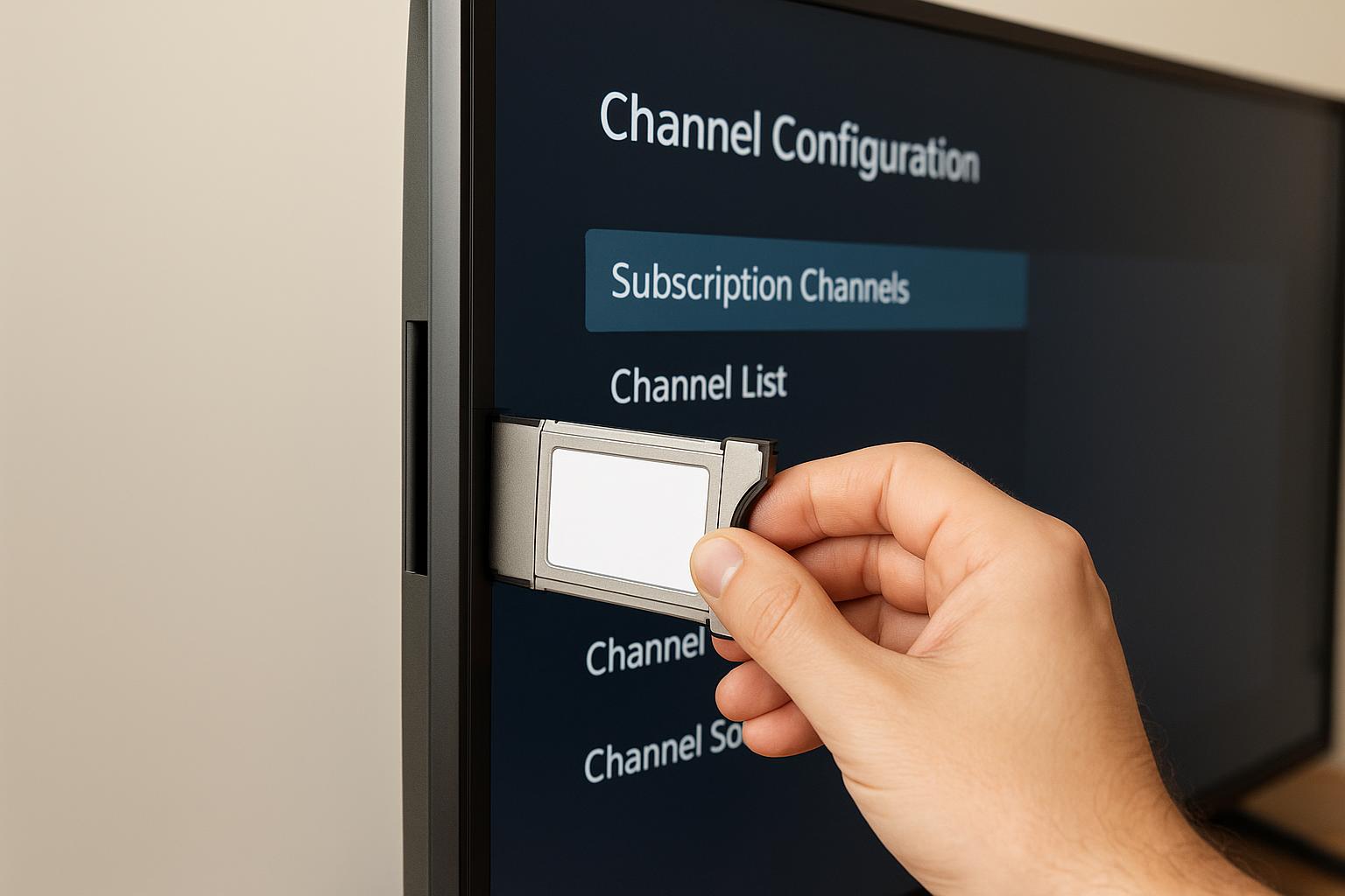 Come installare e configurare un modulo CAM CI+ sulla smart TV per vedere i canali pay senza decoder