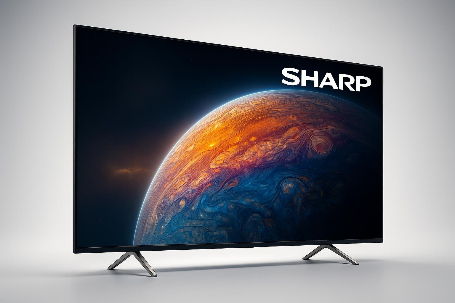 Sharp TV Smart 50 pollici 4K Mini LED QLED con audio Harman Kardon, occasione su Amazon per rinnovare il salotto