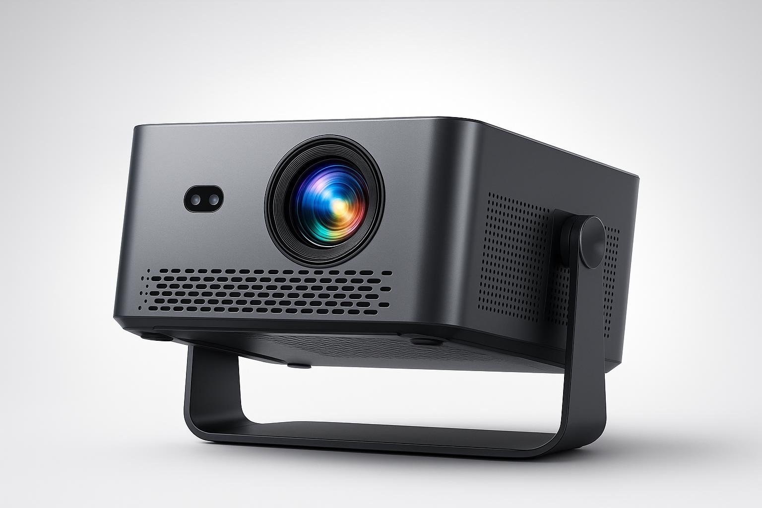 Proiettore smart portatile 4K supportato con Android 14, la soluzione da salotto e da esterno in promo su Amazon
