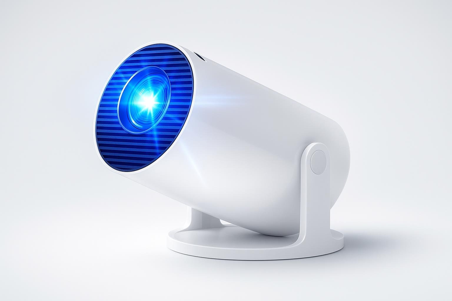 Mini proiettore 4K WiFi 6 ruotabile 180° in offerta su Amazon, cinema ovunque in casa