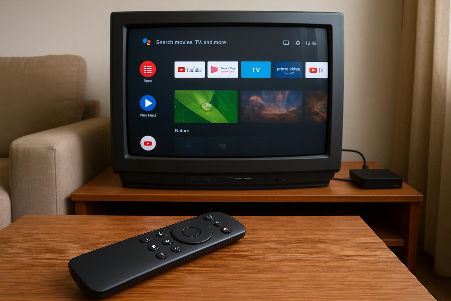 Come collegare un TV box Android a una smart TV datata per aggiornarne le funzioni