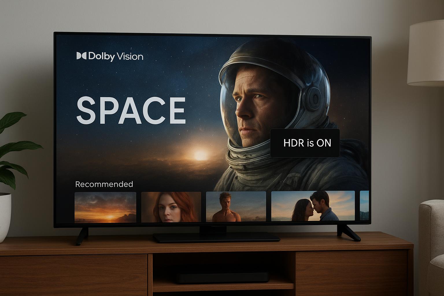 Come verificare se la tua smart TV supporta davvero Dolby Vision e HDR10+ sulle app di streaming