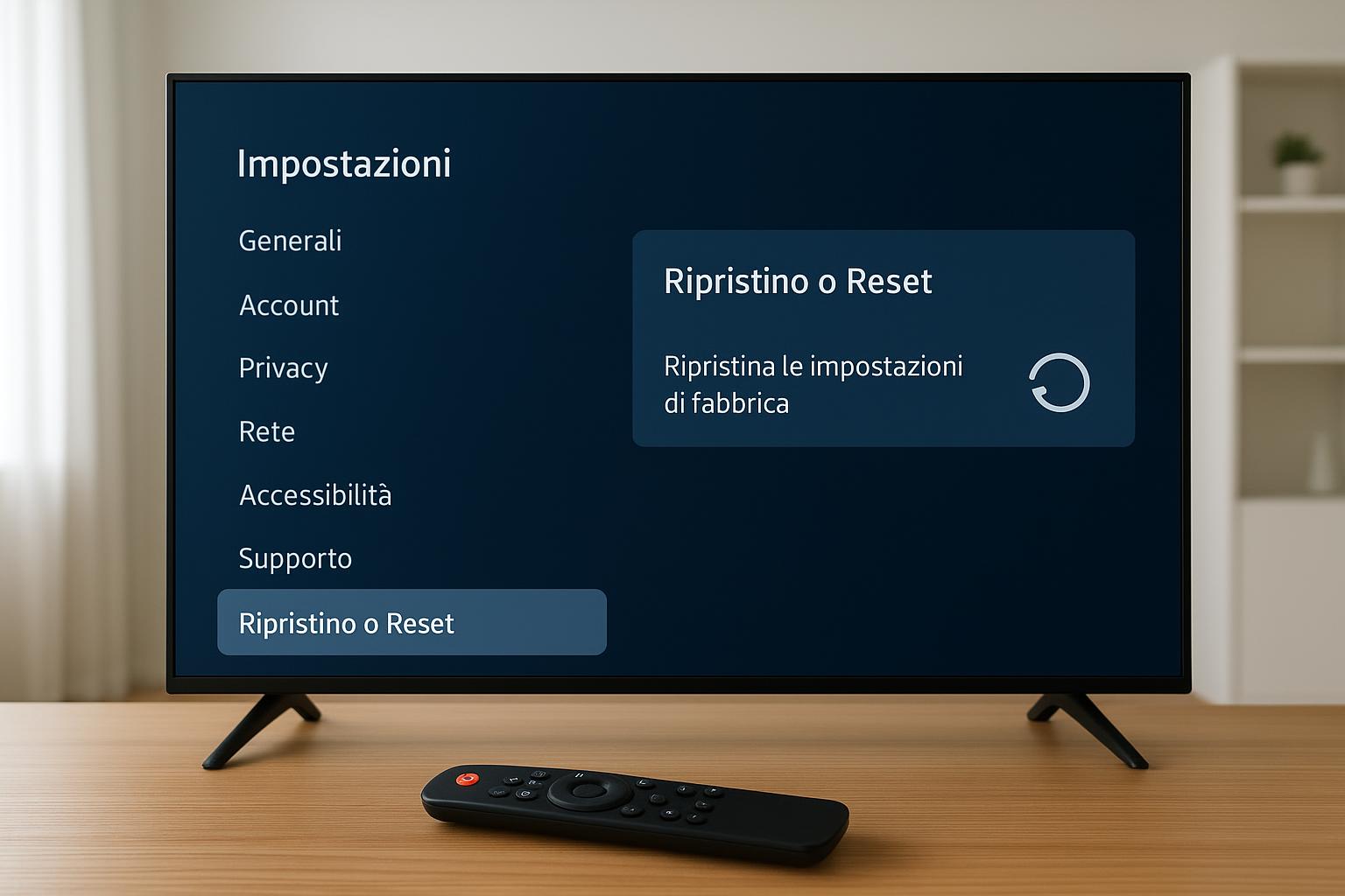 Come fare l’hard reset della smart TV quando si blocca: guida passo passo per i principali sistemi