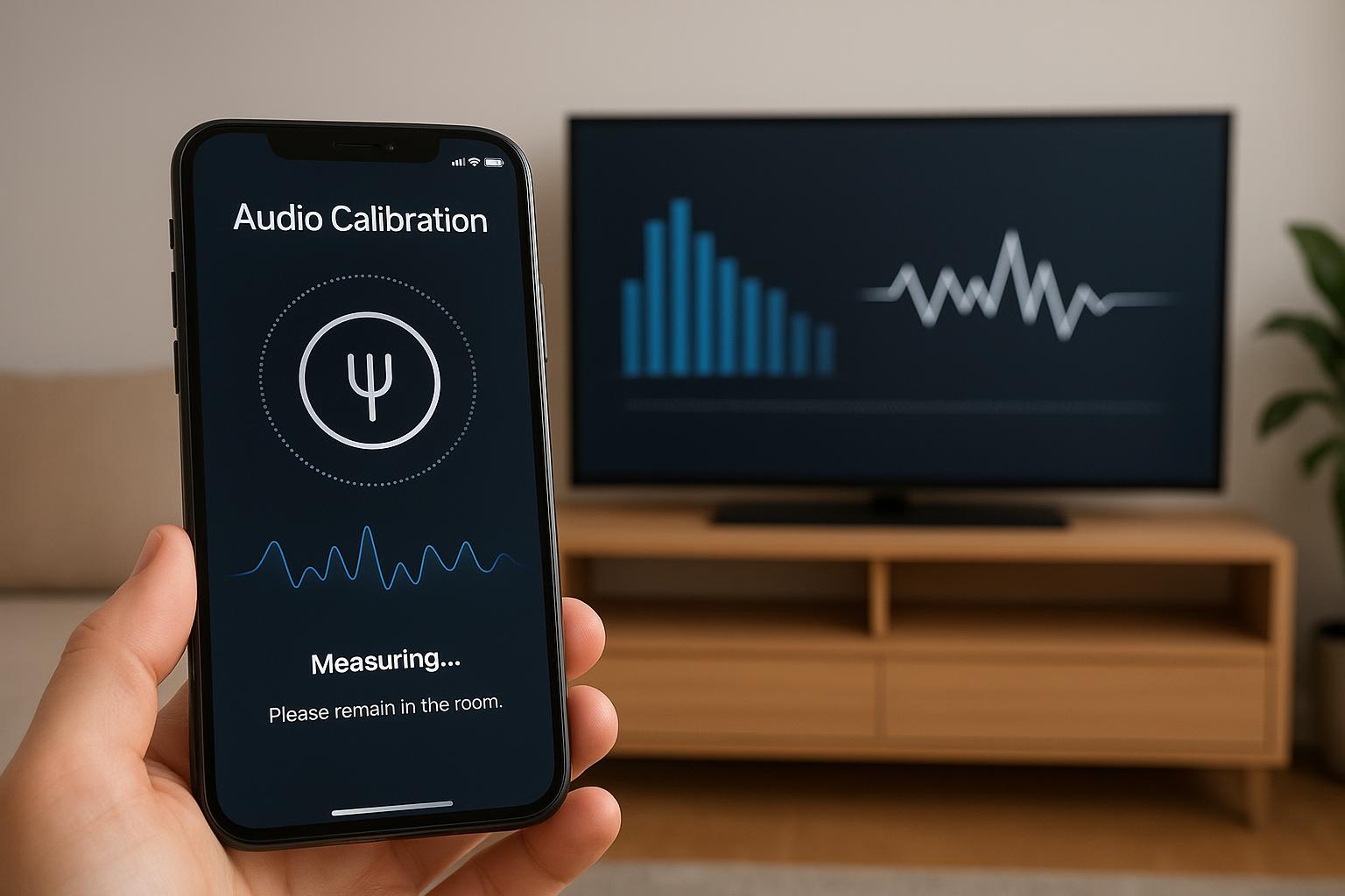 Come usare lo smartphone per calibrare il suono della smart TV stanza per stanza con le app dei produttori