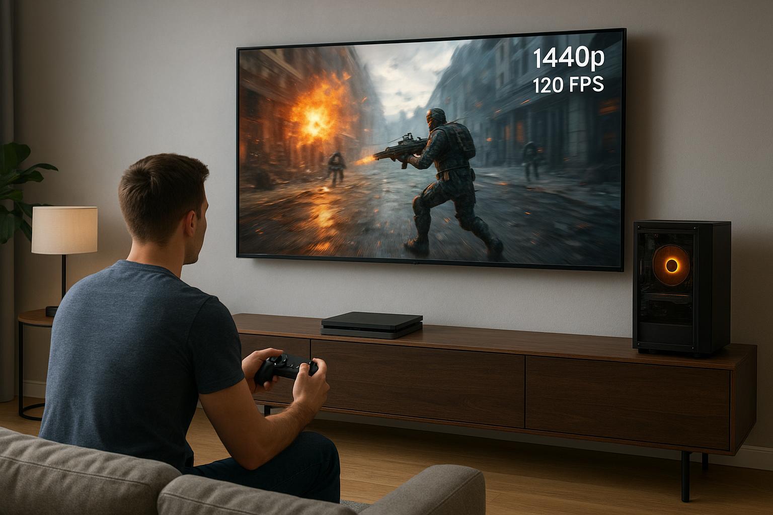 TV da gaming 1440p nel 2026: quando hanno più senso delle 4K per giocare in salotto
