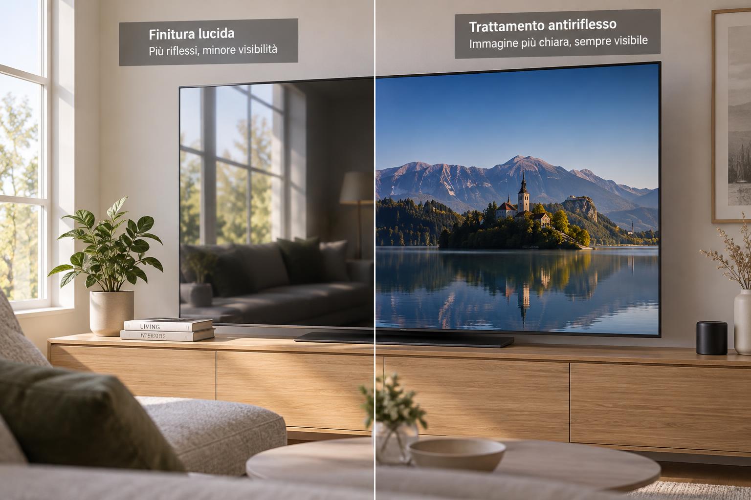 Smart TV e qualità dei pannelli: come valutare la gestione dei riflessi senza fermarsi alle etichette