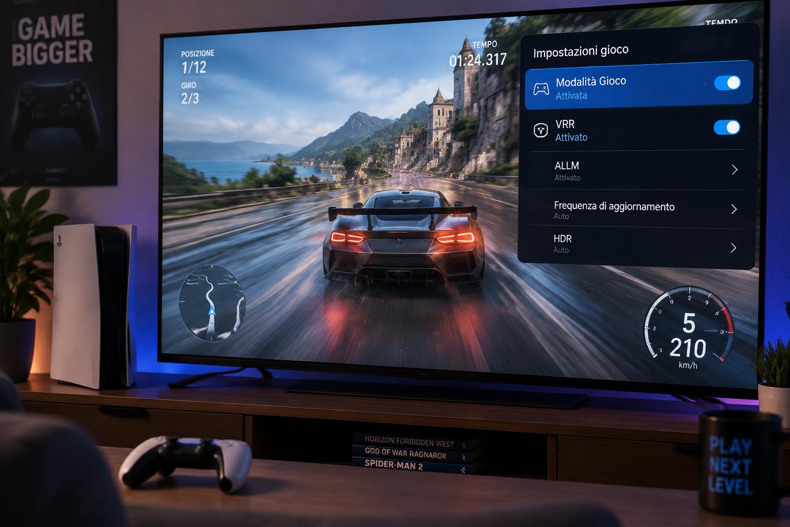 Gaming TV e stutter: come riconoscere e ridurre gli scatti nei giochi